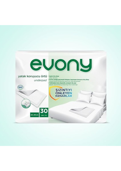 Hasta Altı Örtüsü 90X60 Cm. 30 Adet