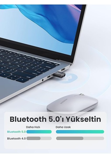 Bluetooth 5.0 Adaptör Pc Için USB Bluetooth Dongle Ile Uyumlu Windows 11/10/8.1/7, Ps5/ps4 Pro x Box One S Denetleyici, Kulaklık, Kulaklık, Hoparlör Vb. fiyatları