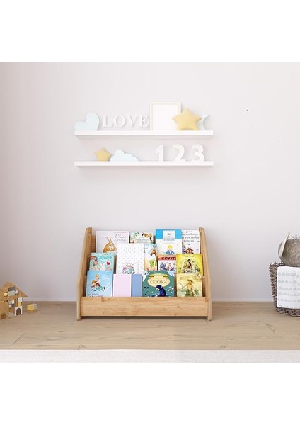 Kitaplığı, Ahşap Kitap Rafı