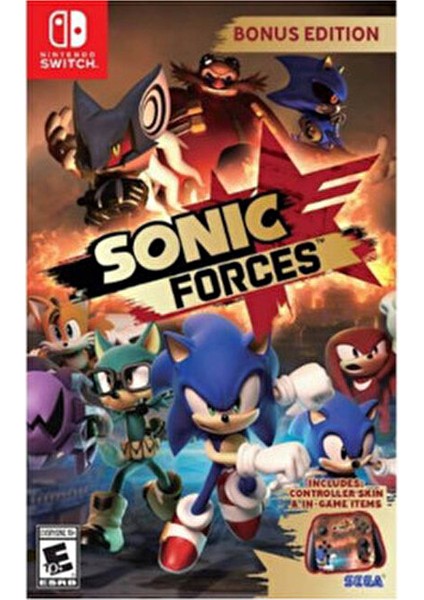 Sonic Forces Aksiyon Macera Oyunu Gençler İçin 10+ Yaş Eğlencesi fiyatları
