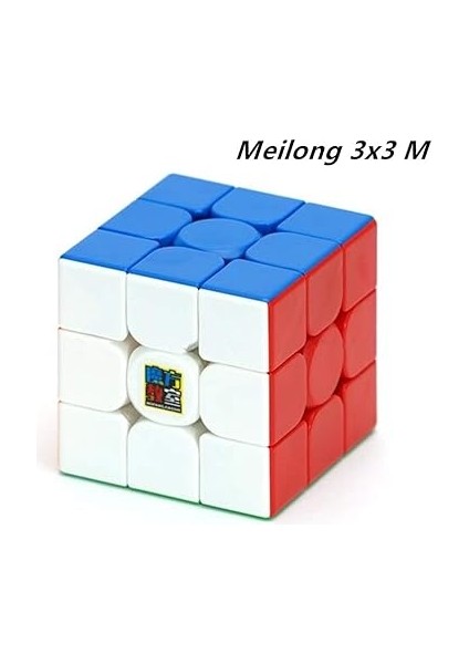 Moyu Meilong 3x3 M Manyetik Etiketsiz Hız Küpü Mfjs Meılong 3X3X3 M Küp Sınıfı Meilong 3x3 M Hız Küpü fırsatları