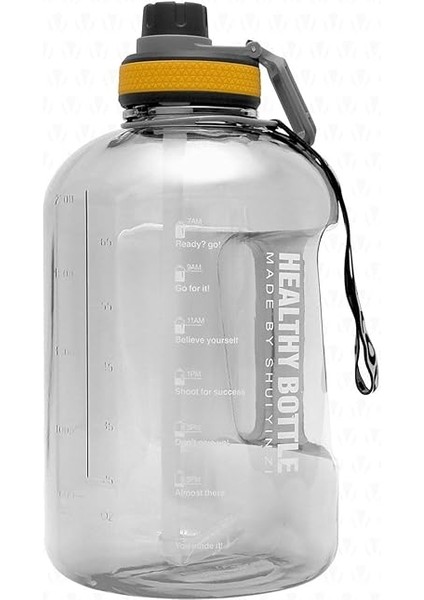 Winta Motivasyonel Su Matarası 2.5 Lt Siyah Bpa İçermez Ahşap Tasarımlı 12 cm Boyut fiyatları