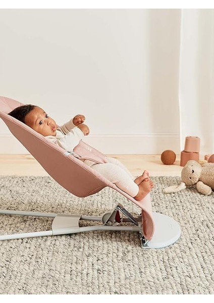 Bliss Bebek Beşiği, Dokuma, Çiçek Yaprağı Dikişli, Gül Kurusu fırsatları