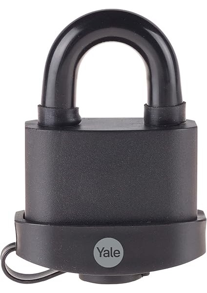 Y220B/61/123/1 - 61MM Pvc Kaplamalı Marin Asma Kilit - Yüksek Koruma - Çift Kilitleme - Sertleştirilmiş Çelik Halka - 3 Anahtar indirimleri