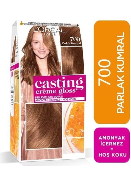 Parıs Casting Crème Gloss Saç Boyası - 700 Parlak Kumral