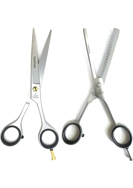 Solingen 6" Makas 6inc Ara Makası Set Kuaför Berber Makası