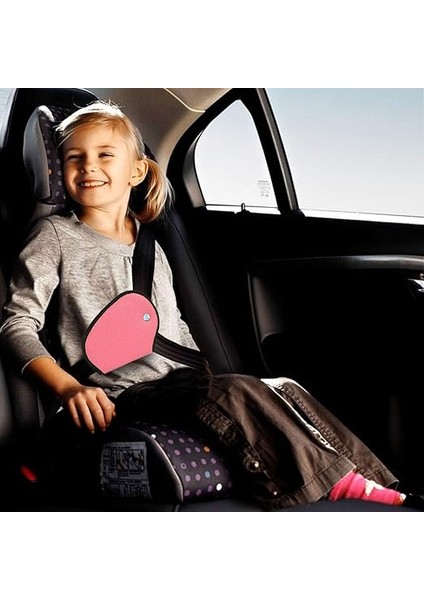 Bundera Plus Çocuk Emniyet Kemeri Düzenleyici Oto Emniyet Kemeri Tutucu Emniyet Kemer Tutucu Kılıf (Mavi) modelleri
