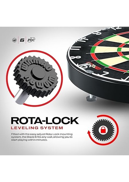 Darts Blade 6 Professional Bristle Dartboard With Official Tournament Specifications | Endorsed By The Pdc modelleri