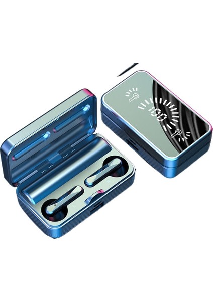 Dijital Ekranlı Aynalı S20 Bluetooth Kulaklıklar, Çift Kulaklı Ultra Uzun Pil Ömrü, Kablosuz Gürültü Engelleme, Spor Oyun Kulaklıkları (Yurt Dışından) modelleri