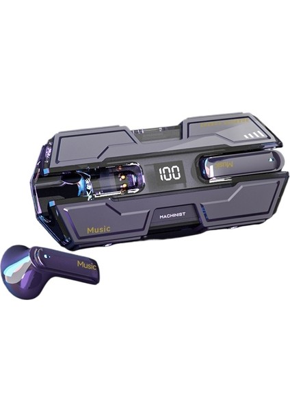 Mecha Bluetooth Kulaklık: Yüksek Çözünürlüklü Ses Kalitesi, Ultra Uzun Pil Ömrü, Güç Göstergesi ve Havalı Savaş Gemisi Tasarımı. (Yurt Dışından)