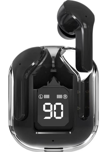 AIR31 Bluetooth Kulaklık, Şeffaf Versiyon, Kablosuz Kulak Içi, AIR39TWS Gürültü Önleyici Dijital Ekranlı Spor Kulaklıkları (Yurt Dışından)