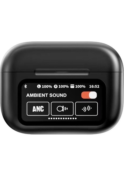 Ekranlı ve Ultra Uzun Pil Ömürlü Aktif Gürültü Önleyici Bluetooth Kulaklıklar (Yurt Dışından)