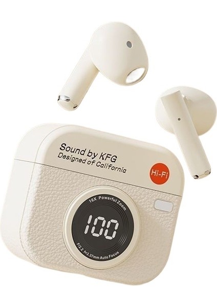 2025 Yeni Bluetooth Kulaklıklar - Kablosuz Gürültü Önleyici Yarı Kulak Içi Spor Koşu - Ultra Uzun Pil Ömrü (Yurt Dışından)