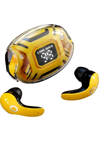 Uzun Pil Ömrü, Iyi Ses Kalitesi, Kulak Içi Tasarım, Mecha Tarzı, Nefes Alan Işık, Oyun Kulaklığı Olan Bluetooth Kulaklık (Yurt Dışından)