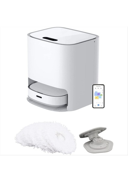 Elektrikli Süpürge Paspas Bezi, Bot W10/W10 Pro Süpürme Robotu Aksesuarları Için Tutucu ile Paspas Pedlerinin Değiştirilmesi (Yurt Dışından) fiyatları