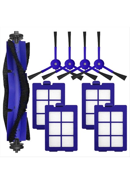 Ana Yan Fırça Hepa Filtre Paspas Bezi Robovac X8 Robotlu Süpürge Yedek Aksesuar Parçaları (Yurt Dışından)