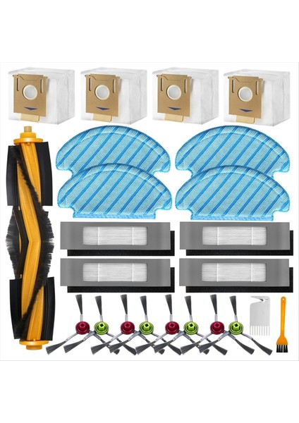 Deebot Ozmo N8/ N8+/n8 Pro/t8/t8+/t8 /t9/ T9+ Elektrikli Süpürge Için Aksesuarlar, T8 Yedek Parçalar Içerir (Yurt Dışından)