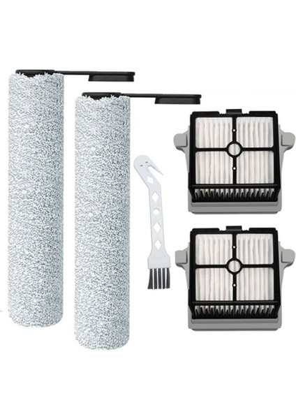 5 Adet Rulo Fırça Hepa Filtre Bir Kat S7/s7 Pro Yıkama Zemin Makinesi Elektrikli Süpürge Yedek Parçaları (Yurt Dışından)