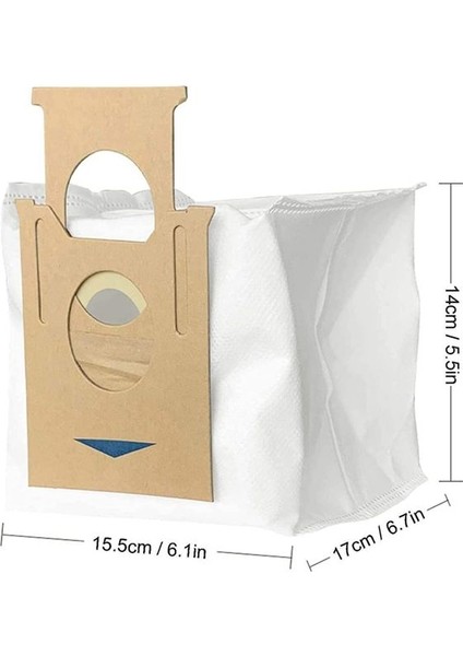 Deebot T9 T9 Ozmo T8 T8 Max T8 Serisi N8 N8 Pro Elektrikli Süpürge Yedek Parçaları Için Toz Torbaları (Yurt Dışından) modelleri