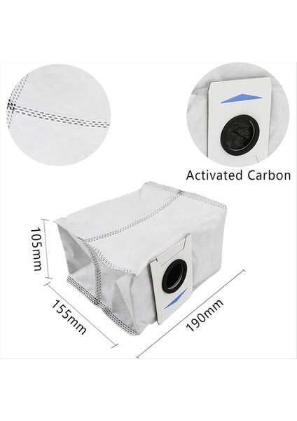 Deebot X1 Turbo/omnı Robotlu Süpürge Ana Yan Fırça Hepa Filtreler Toz Torbaları Paspas Pedleri Yedek Parçalar (Yurt Dışından) fiyatları