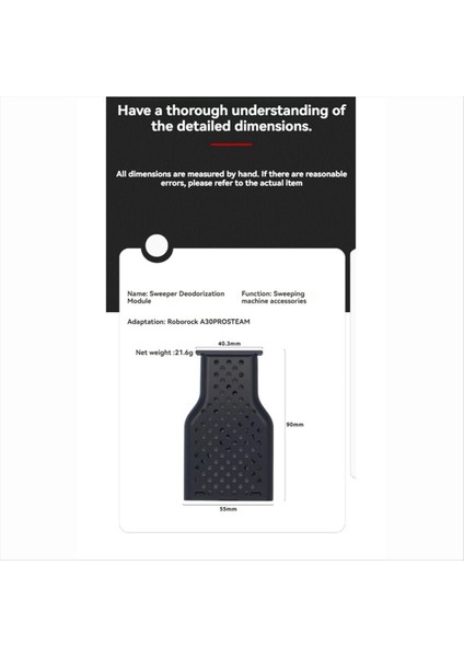 Roborock A30PRO Buharlı Zemin Yıkama Makinesi Aksesuarları Için Iyonik Koku Giderme Modülü Gümüş Iyon Parçacık Aksesuarları (Yurt Dışından) fırsatları