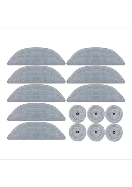 Roborock S8 Maxv Ultra / S8 Max Ultra Robot Süpürge Paspas Bezi Pedleri Için Yedek Paspas Pedleri (Yurt Dışından)