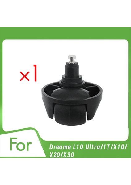 Dreame L10 ULTRA/1T/X10/X20/X30 Süpürge Aksesuarları Için Evrensel Tekerlek Ön Kılavuzu Döner Yürüyen Tekerlek 1 Adet (Yurt Dışından)