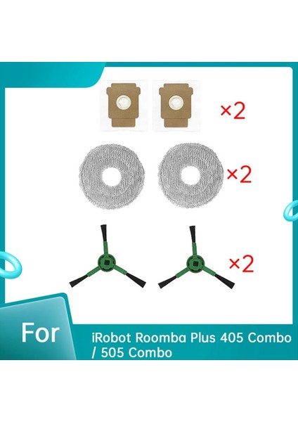 Roborock Q10 Pf /Q10 Pf+ Süpürge Robot Aksesuarları Için 6 Adet Yan Fırça Paspas Pedi Toz Torbası (Yurt Dışından) fiyatları
