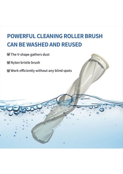 Dreame R10/R20/R30/V12/V16/T10/T20/T30 Yedek Rulo Fırça Elektrikli Süpürge Aparatı Sert Ahşap Zemin Fırçası (Yurt Dışından) fırsatları