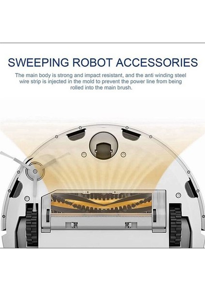 Ecovacs Deebot N79 N79S DN622 DN620 500 Robotik Süpürge Için 4 Adet Döner Ana Fırça Parçası Değişimi (Yurt Dışından) fırsatları