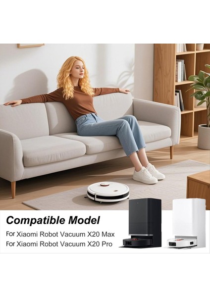 Xiaomi Robot Süpürge X20 Max / X20 Pro Robot Süpürge Aksesuarları, Yedek Parçalar (Yurt Dışından) modelleri