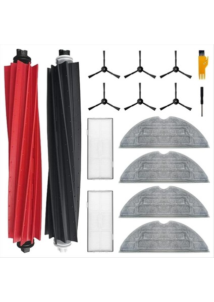 S8 / S8+/s8 Plus Elektrikli Süpürge Ana Yan Fırça Hepa Filtre Paspas Bezi Yedek Parçalar Için (Yurt Dışından)