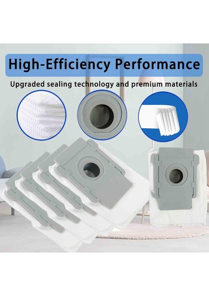 Irobot Roomba Vakum Torbaları I & S & J Serisi Torbalar, Irobot Roomba I7, I7+, I7PLUS, I3, I3+, I4, I4+ Için Yedek Torbalar (Yurt Dışından) fiyatları