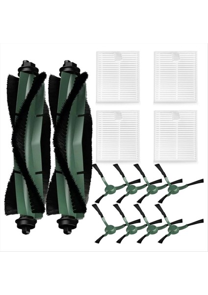 Irobot Roomba Essential Serisi Q0120 Y0140 Y0110 Q011 Robot Süpürge Fırça Filtreleri Için Aksesuar Kiti (Yurt Dışından)