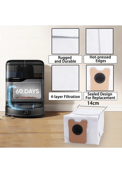 Eufy Robot Süpürge Omni C20 Için Yedek Parçalar ve Hepsi Bir Arada Istasyonlu Süpürge Aksesuarları Kiti (Yurt Dışından) fırsatları