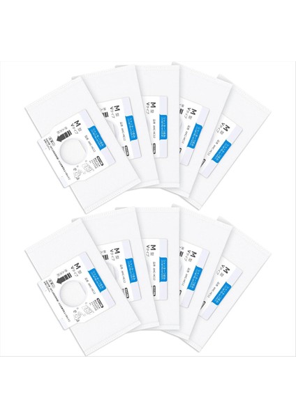 Panasonic AMC-HC12 Amc-Nc2 Amc-S2 Amc-Ds2 Amc-Nc5 Robot Süpürge Parçaları Için 10 Adet Toz Torbası (Yurt Dışından)