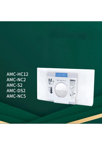 Panasonic AMC-HC12 Amc-Nc2 Amc-S2 Amc-Ds2 Amc-Nc5 Robot Süpürge Parçaları Için 10 Adet Toz Torbası (Yurt Dışından) modelleri