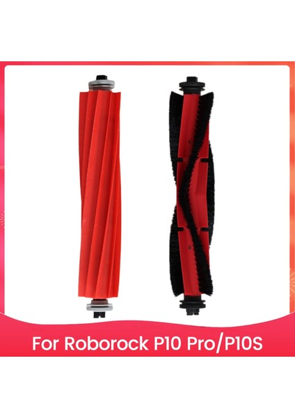 Roborock P10 PRO/P10S Vakum Rulo Fırçası Yedek Parçaları Kauçuk Fırça Parçaları Verimli Ev Temizlik Aksesuarları (Yurt Dışından)