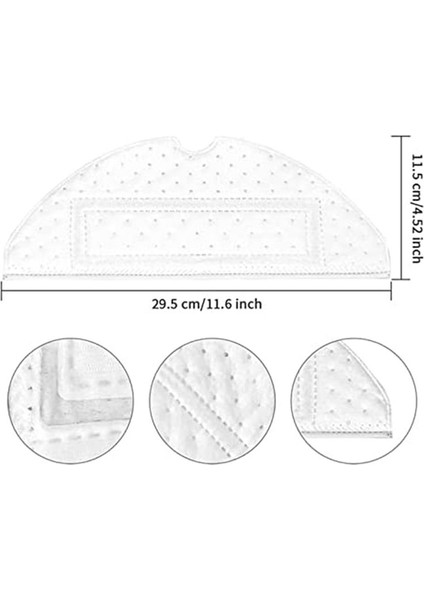 20 Adet Tek Kullanımlık Paspas Pedleri S7 S7PLUS S7MAX T7S T7S Artı Robotlu Süpürge Yedek Parçalar (Yurt Dışından) fırsatları