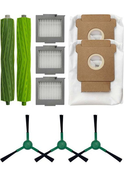 Irobot Roomba Max 705 Vac/ırobot Roomba Plus 504 Vac Yedek Aksesuarları Ana Fırça Kenar Fırçası Toz Torbası Filtresi (Yurt Dışından) modelleri