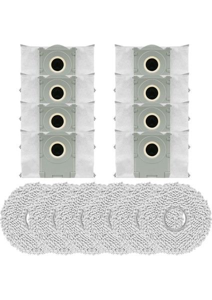Ecovacs Deebot T30C Omni / T30C Pro Omni Elektrikli Süpürge Yedek Parçaları Toz Torbası Paspas Bezi (Yurt Dışından)