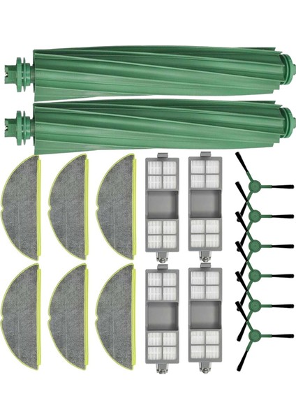 Irobot Roomba 205 Dustcompactor Vac Robot Süpürge Parçaları Için 18 Adet Ana Yan Fırça Hepa Filtreleri Paspas Pedleri (Yurt Dışından) fiyatları