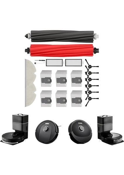 Roborock Q8 Max, Q8 Max+(Plus), Q5 Pro ve Robot Süpürge Parçaları Için Aksesuar Kiti (Yurt Dışından) fiyatları