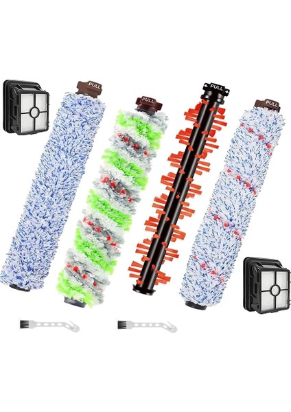 Bissell 1926 1785 Crosswave Elektrikli Süpürge Aksesuarlarıyla Uyumlu Yedek Ana Fırça Hepa Filtreleri (Yurt Dışından)