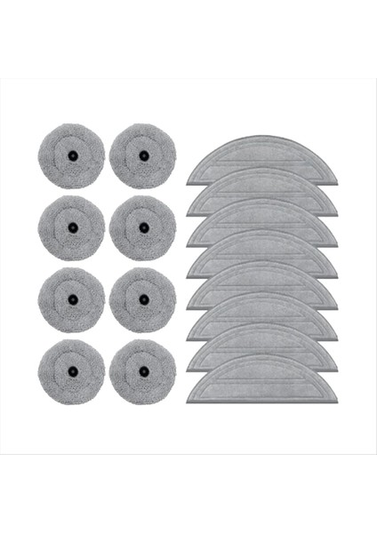 Roborock Saros 10 / G30 / S9 Maxv Ultra Elektrikli Süpürge Parçaları Için 16 Adet Yıkanabilir Paspas Pedi Yedeği (Yurt Dışından) fiyatları