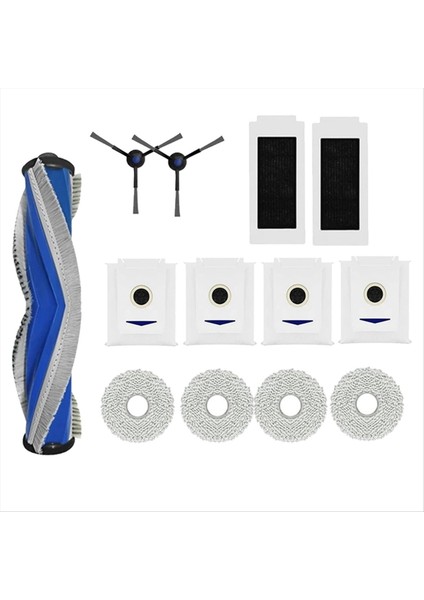 Ecovacs T30 Omnı / T30 Pro Omnı / Yeedı M12 Pro+ / T30 Max Elektrikli Süpürge Aksesuarları Ultra Dayanıklı Aksesuarlar (Yurt Dışından) fırsatları