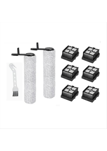 Tineco Floor One Switch S6/stretch S6 Islak Kuru Elektrikli Süpürge Sarf Malzemesi Için 1 Temizleme Fırçalı Rulo Fırça Filtresi (Yurt Dışından) fiyatları