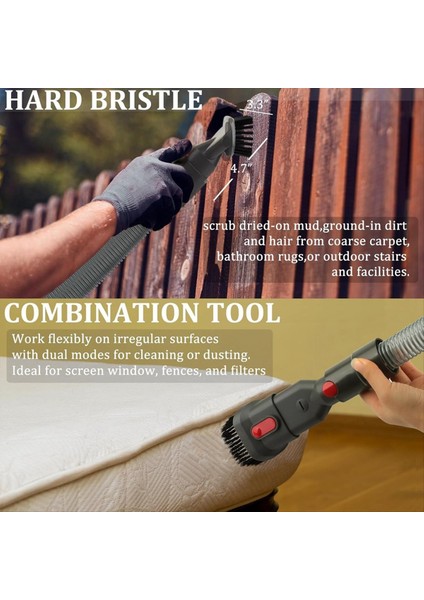 Dyson Gen5 V15 V12 V11 V10 V7 V8 Elektrikli Süpürge Aksesuarları Paketi Yedek Fırça Aletleri Için Bağlantı Kiti (Yurt Dışından) modelleri