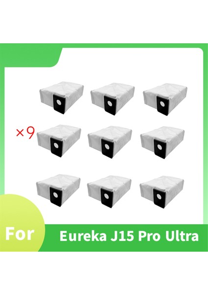 Eureka J15 Pro Ultra Elektrikli Süpürge Aksesuarları Için 9 Adet Toz Torbası Toz Torbası Yedek Parçaları (Yurt Dışından) fiyatları