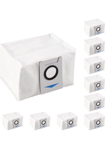 Ecovacs Deebot X1 Omni/turbo Robot Süpürge Aksesuarları Için Yedek Parça Toz Torbaları Vakum Torbaları (Yurt Dışından)